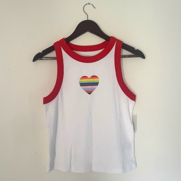 Old Navy Tops - 🏳️‍🌈 NWT Old Navy Pride Tank Top with Rainbow Heart - #2